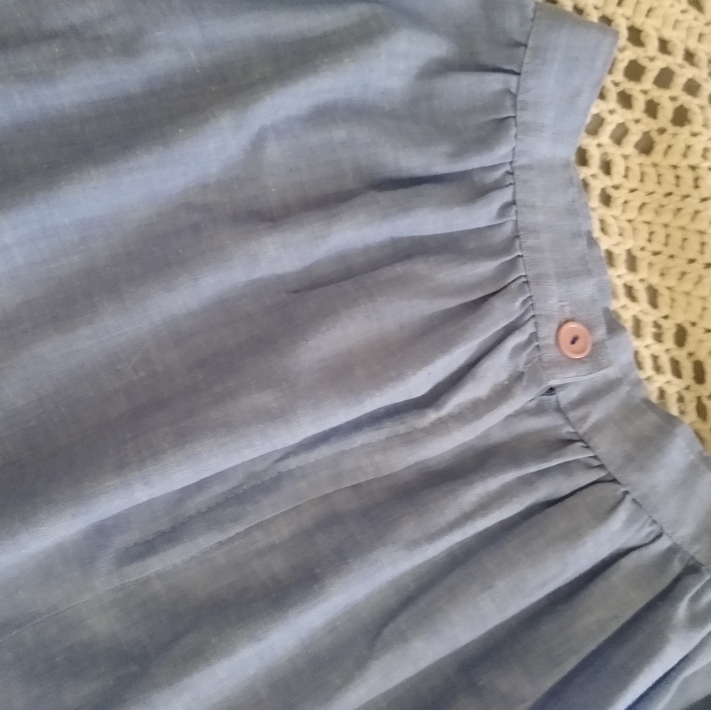 Vtg 70s Prairie Skirt - Picture 7 of 7